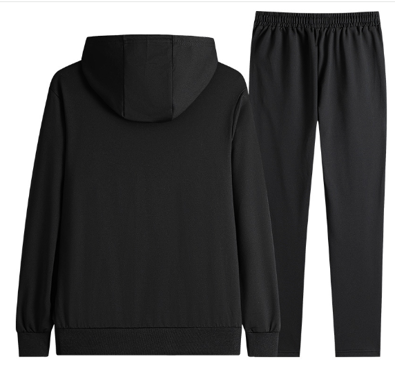 Conjunto Masculino Esportivo com Capuz e Zíper