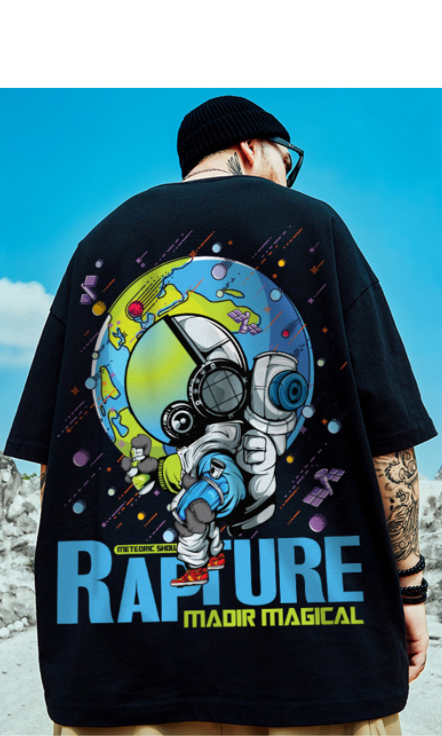 Camiseta Astronauta Oversized