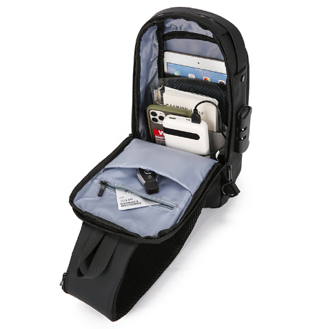 Shoulder Bag Masculina Antifurto