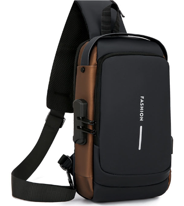 Shoulder Bag Masculina Antifurto