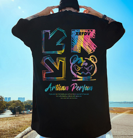 Camiseta Oversized Panda Pop