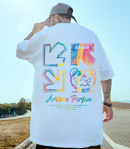 Camiseta Oversized Panda Pop