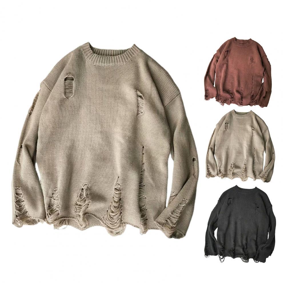 Suéter Destroyed Oversized