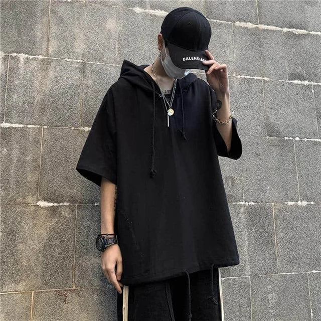 Camiseta Hoodie Oversized