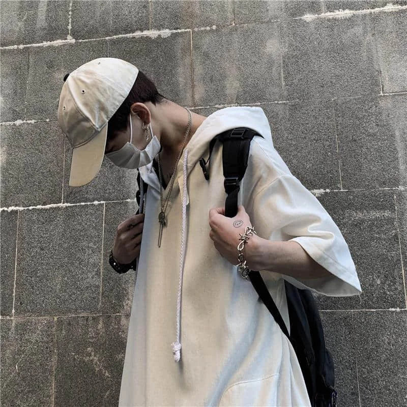 Camiseta Hoodie Oversized