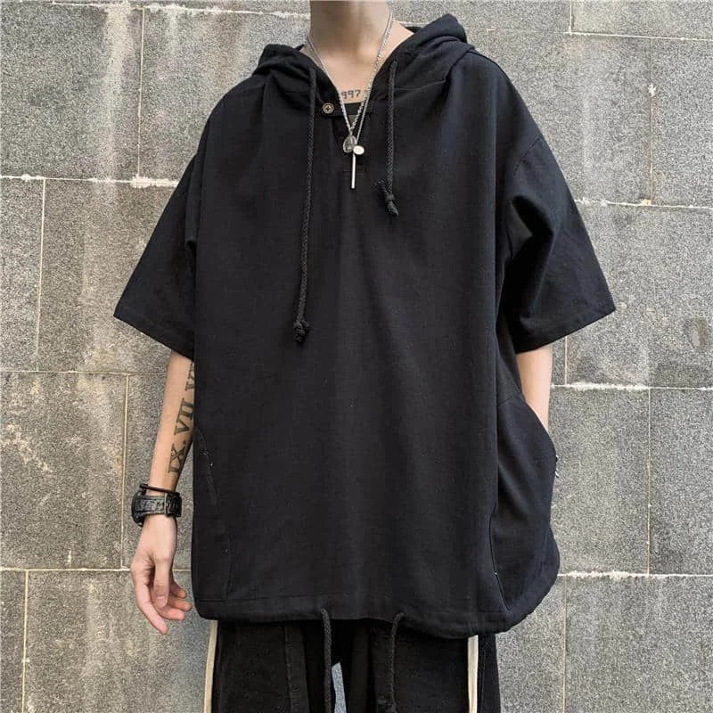 Camiseta Hoodie Oversized