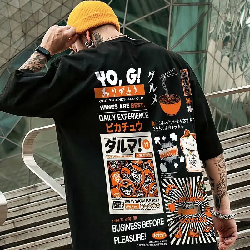 Camiseta Oversized Streetwear