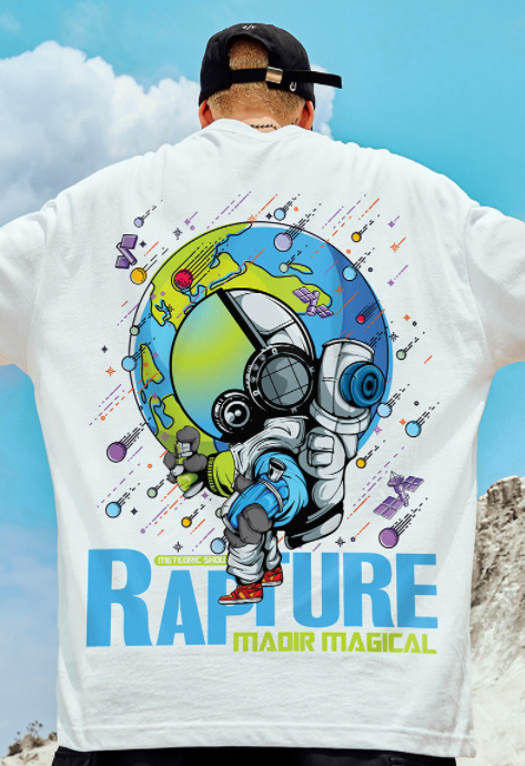 Camiseta Astronauta Oversized