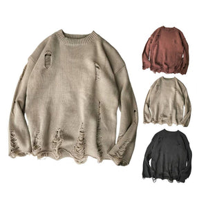 Suéter Destroyed Oversized