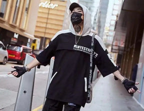 Camiseta Oversized Techwear