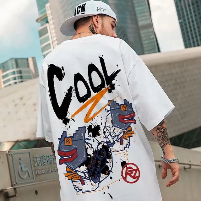 Camiseta Oversized Streetwear