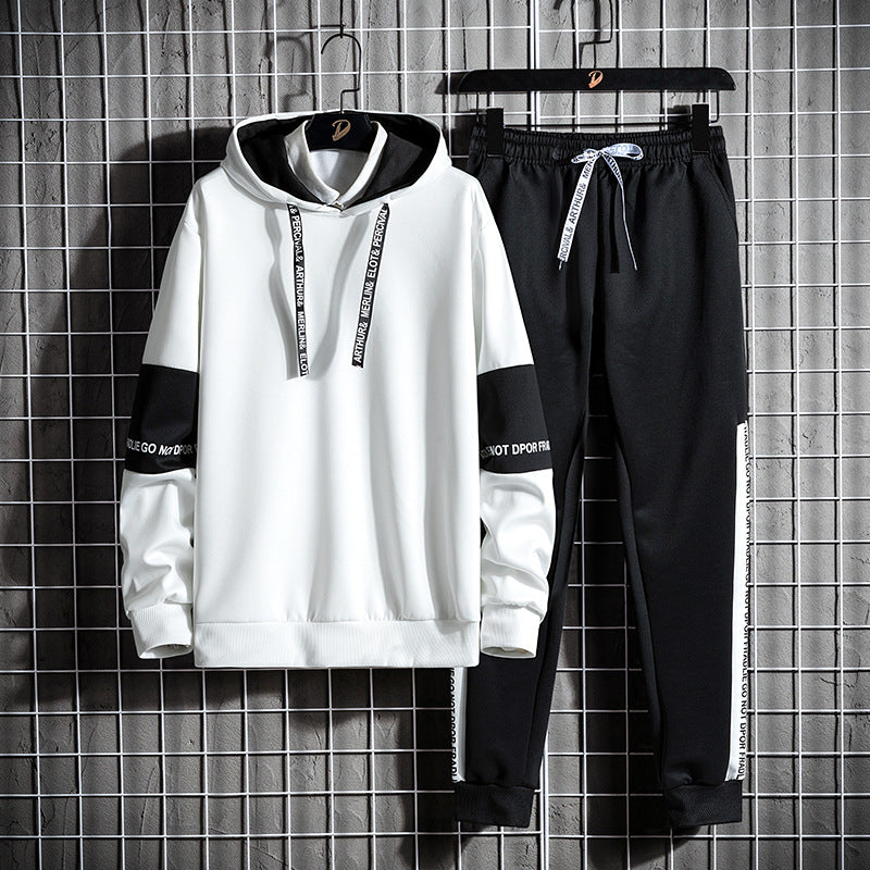 Conjunto Street Bicolor com Capuz