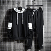 Conjunto Street Bicolor com Capuz