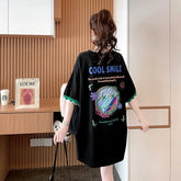 Camiseta Oversized Smile