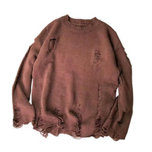 Suéter Destroyed Oversized