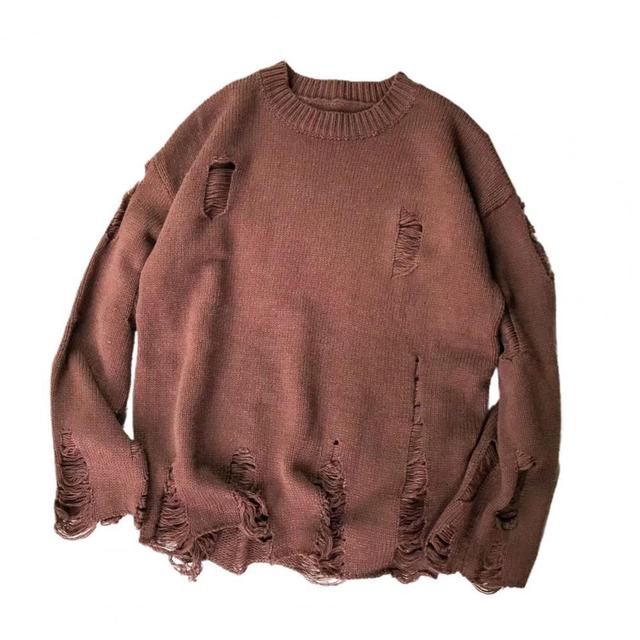 Suéter Destroyed Oversized