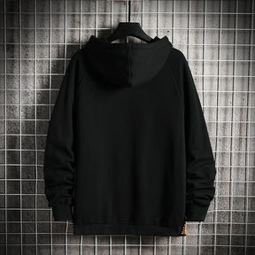 Moletom Casual Street com Bordado Contrastante e Estilo Urbano